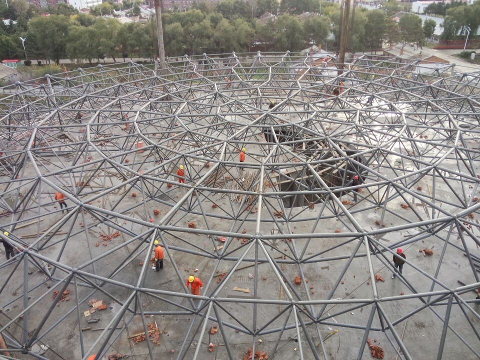 扬州全民健身中心网架